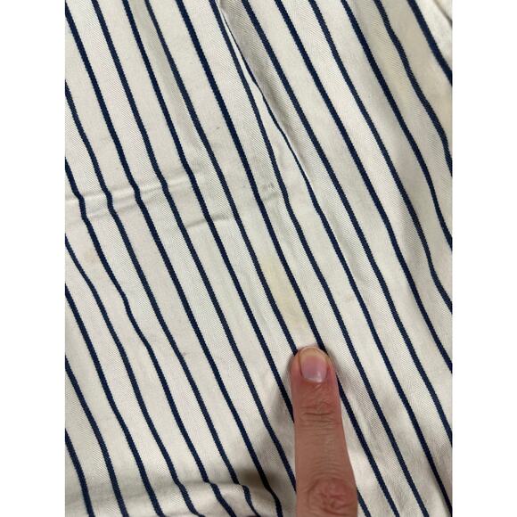 Who What Wear Button Up Striped Strapless Dress size Small - Picture 12 of 14